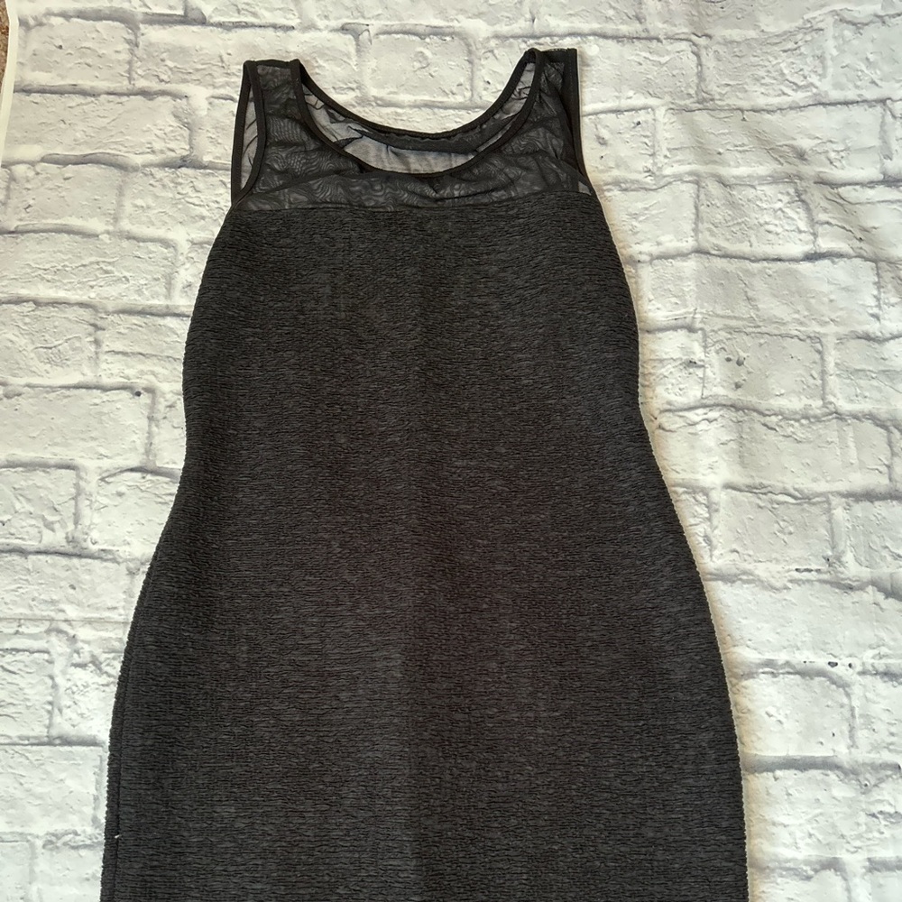 Connected Apparel Black Fitted Dress